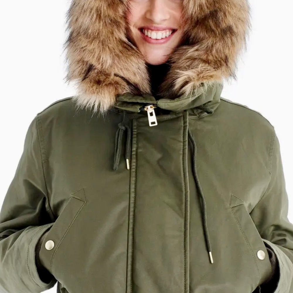 Jcrew Perfect winter parka with PrimaLoft®